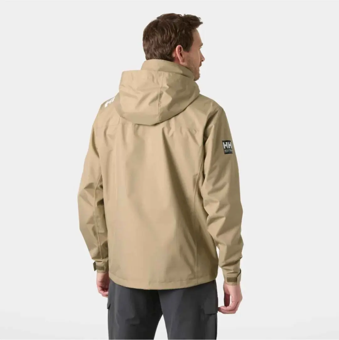 Helly Hansen Crew Hooded 2.0 Jas - M - Beige