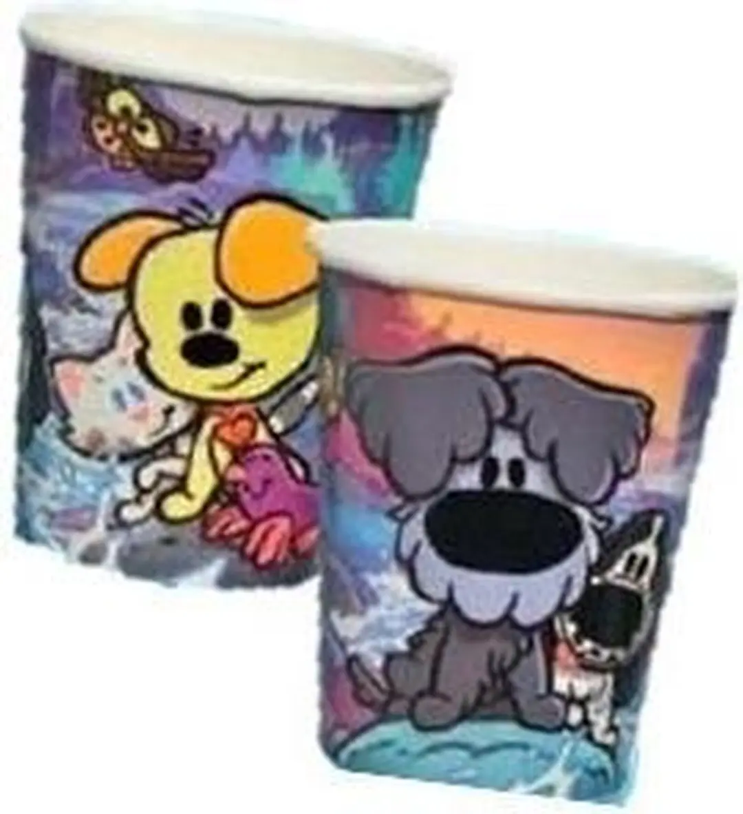 Woezel & Pip Kartonnen Bekers 250ml