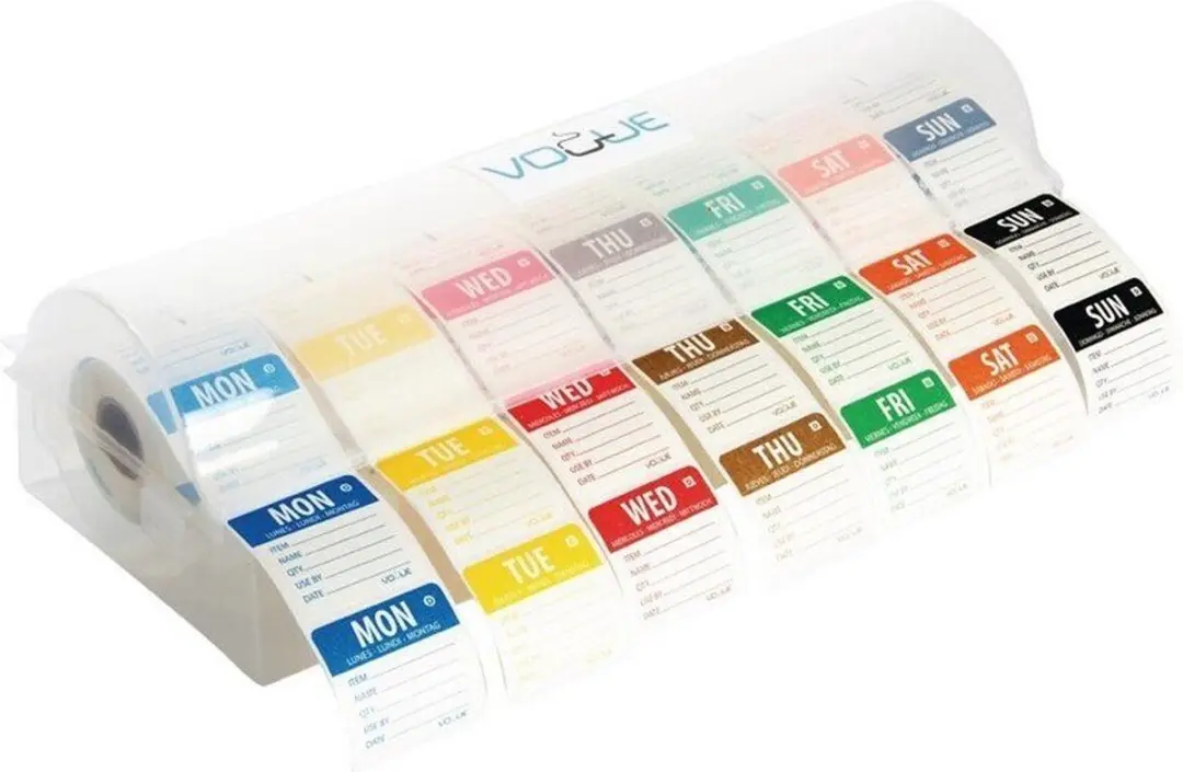 Vogue GH475 Dagstickers - 1750 Stuks - Transparant