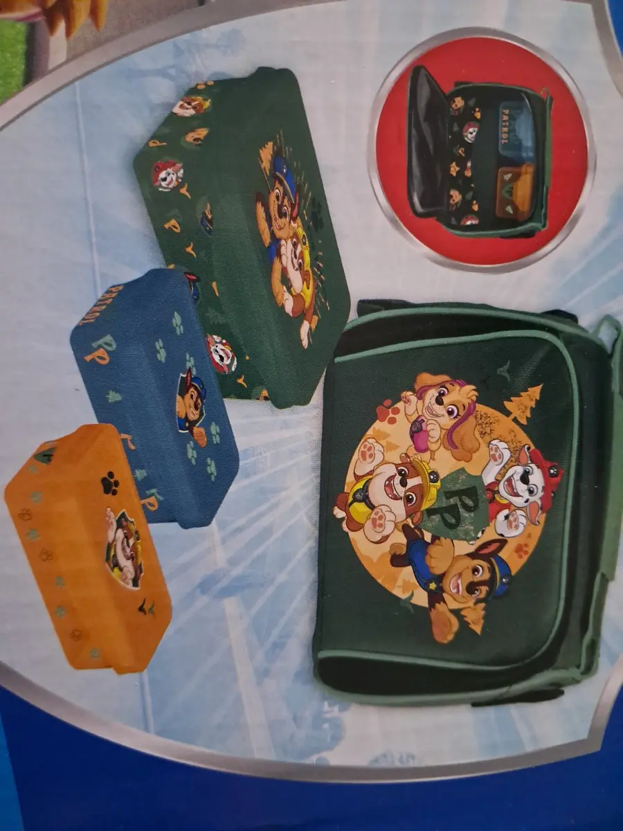 PAW Patrol Koeltas met 3 Lunchboxen - 2 Maten
