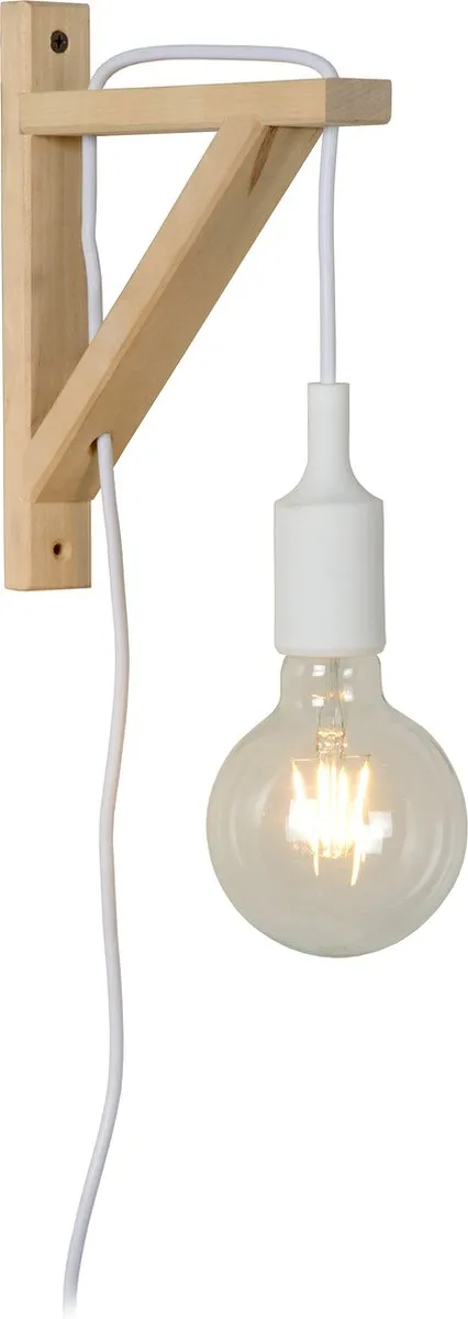 Lucide FIX Wandlamp E27 - Wit