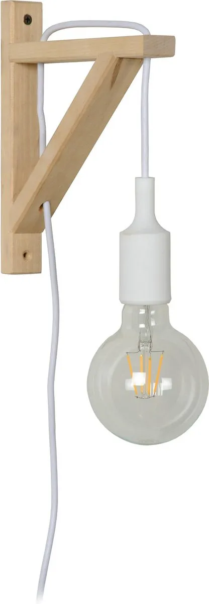 Lucide FIX Wandlamp E27 - Wit