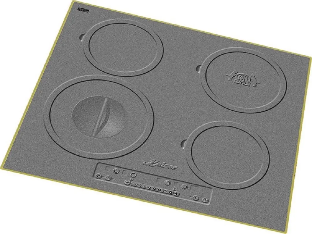 Kaiser KCT 6705 RI Inductiekookplaat 60cm - 4 Zones - Grijs/Goud