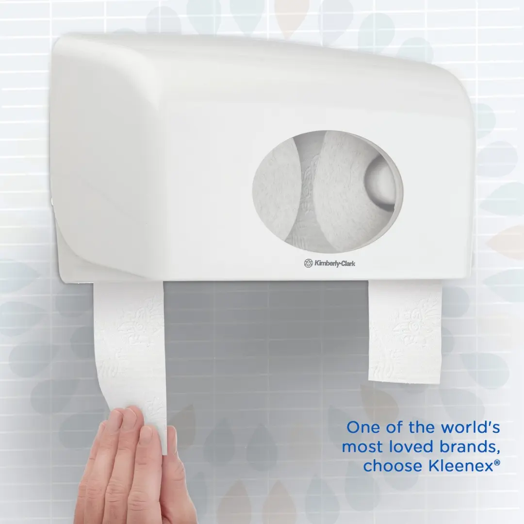 Kleenex Toiletpapier 8441 2-laags 600 vel - Wit - afbeelding 5 van 6