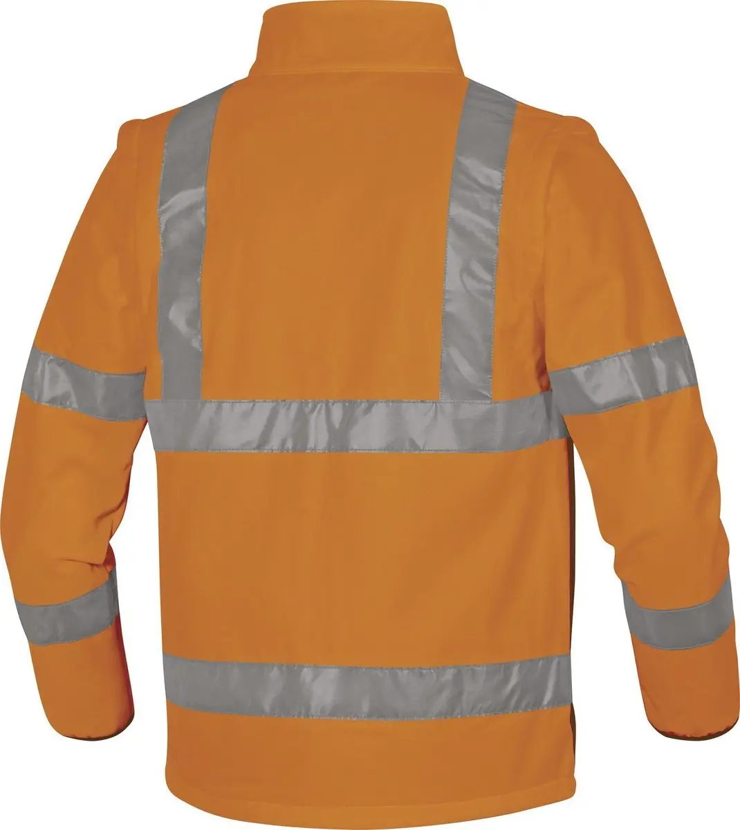 Delta Plus Hi-Vis Softshell Jas Stretch 2in1 Moonlight - XL - Fluor oranje/Geel