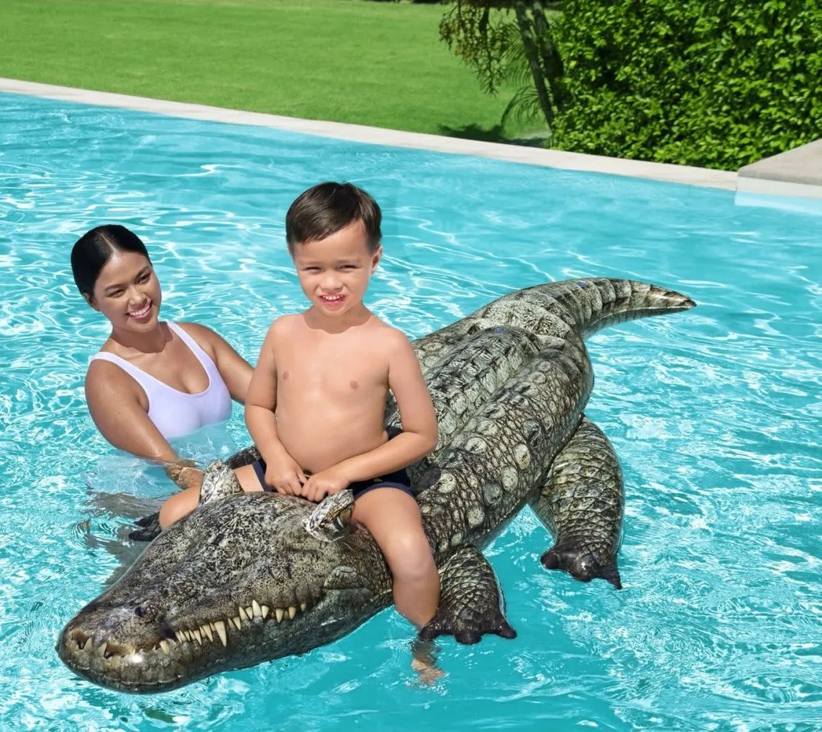 Bestway Rider Krokodil Ride-On - Multi