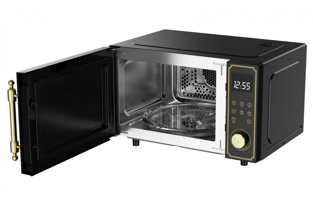 Kaiser Empire M 2530 Em Retro Magnetron 25L - 900W - Brons/Zwart