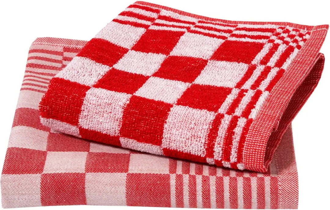 Ten Cate Keukenset Chess Rood - 2 Stuks
