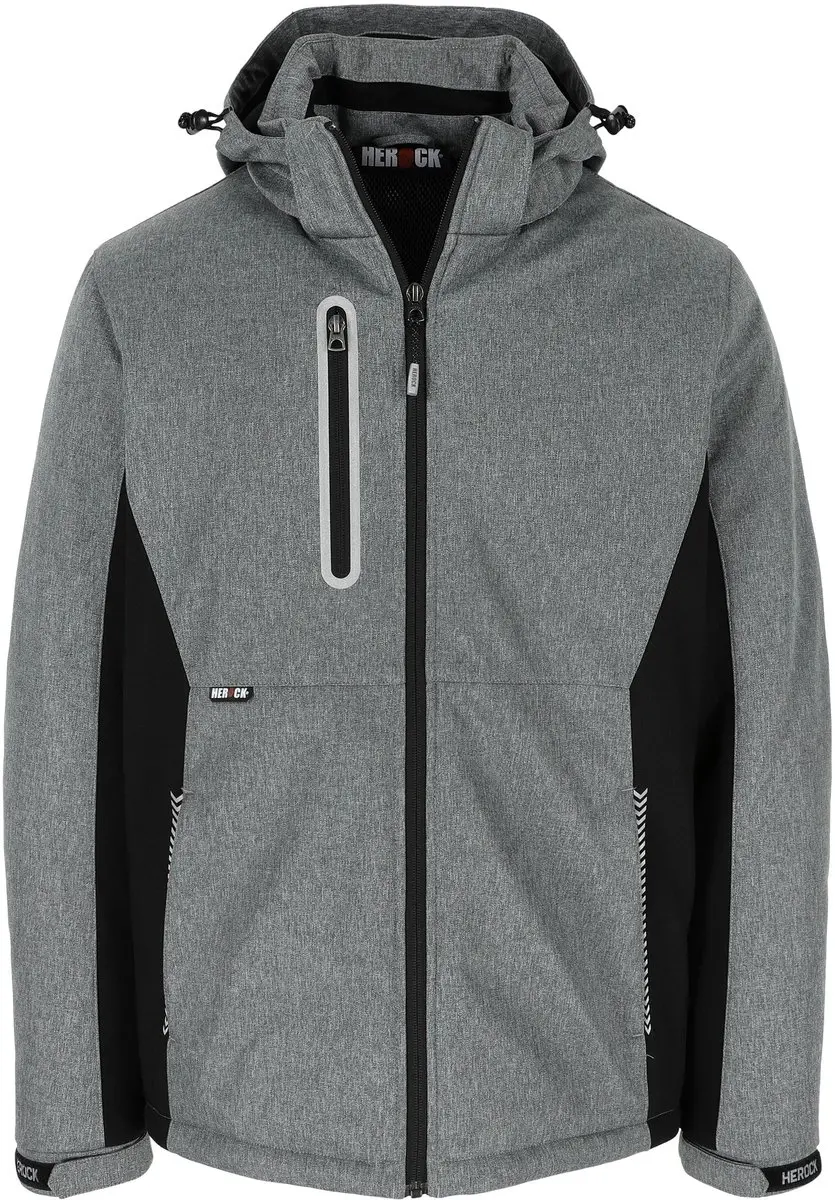 Herock Taris Softshell Werkjas - XL - Khaki/Zwart
