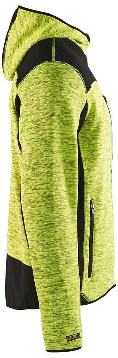 Blåkläder Gebreid Vest 4930-2117 - Geel/Zwart