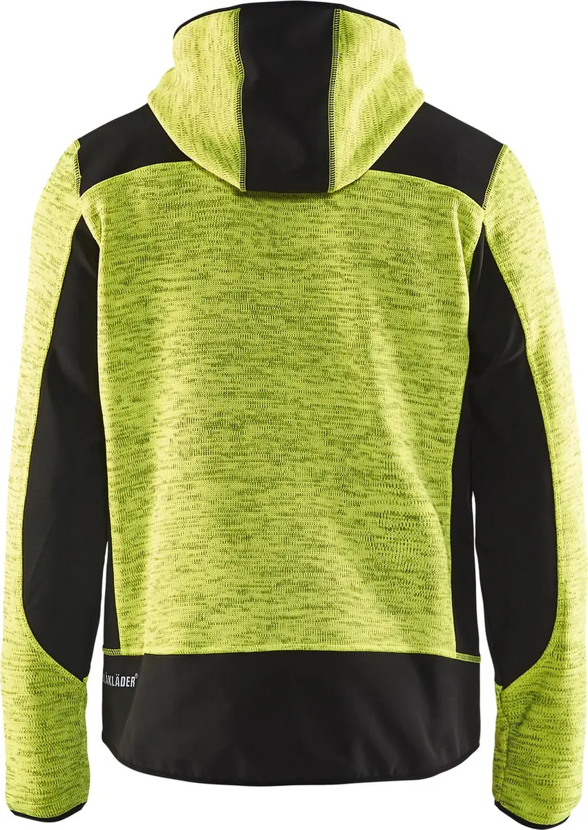 Blåkläder Gebreid Vest 4930-2117 - Geel/Zwart