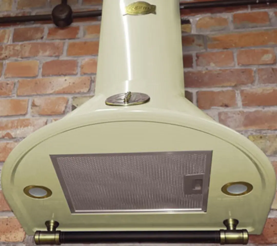 Kaiser A 6423 ElfBE Wandkap Afzuigkap 60cm - 910 m³/h - Ivoor