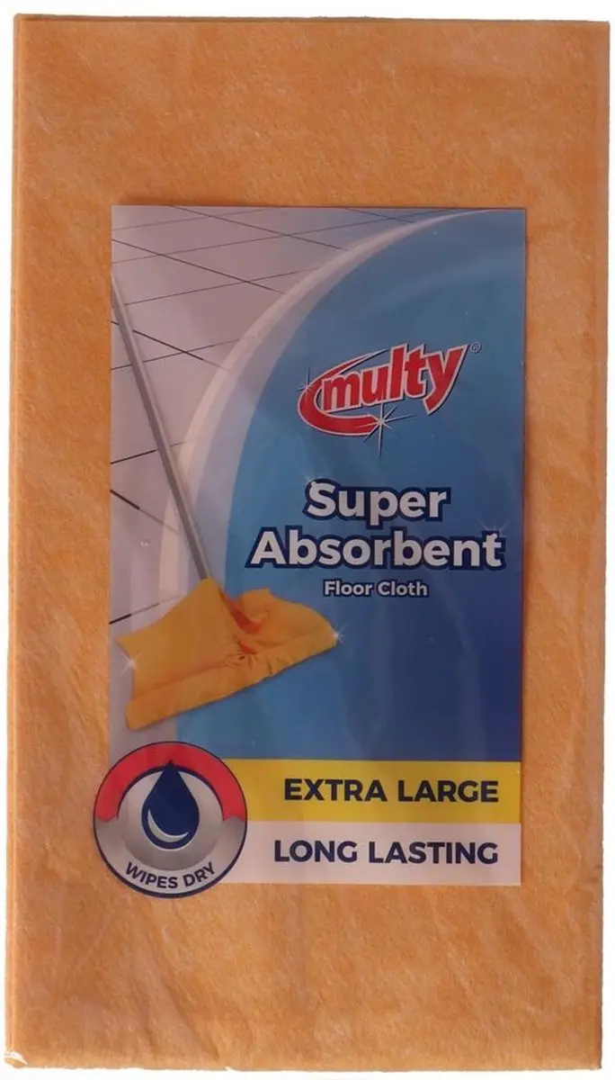 Multy Viscose Dweil - Oranje
