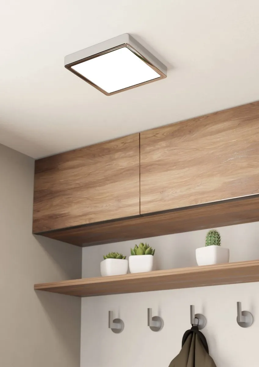 Eglo Fueva 5 Plafondlamp LED 21cm - Chroom