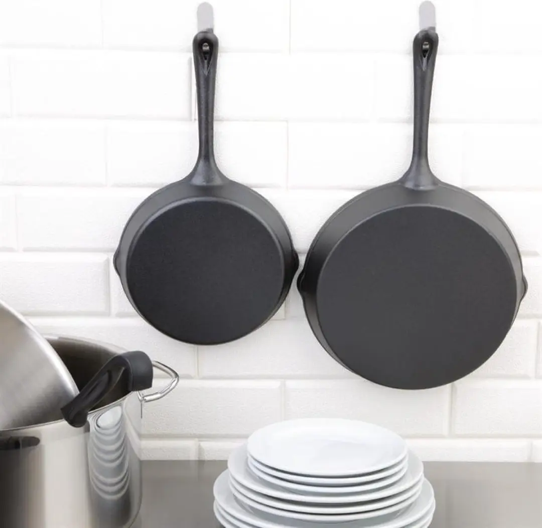 Vogue M655 Ronde Gietijzeren Pan 25,5cm - Zwart