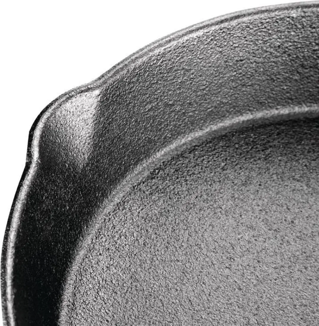 Vogue M655 Ronde Gietijzeren Pan 25,5cm - Zwart