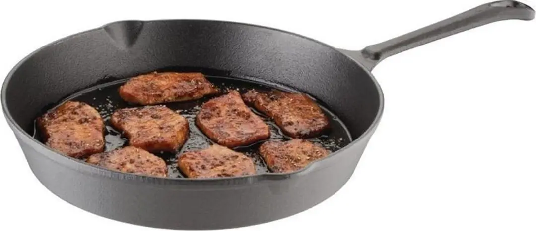 Vogue M655 Ronde Gietijzeren Pan 25,5cm - Zwart - afbeelding 6 van 6