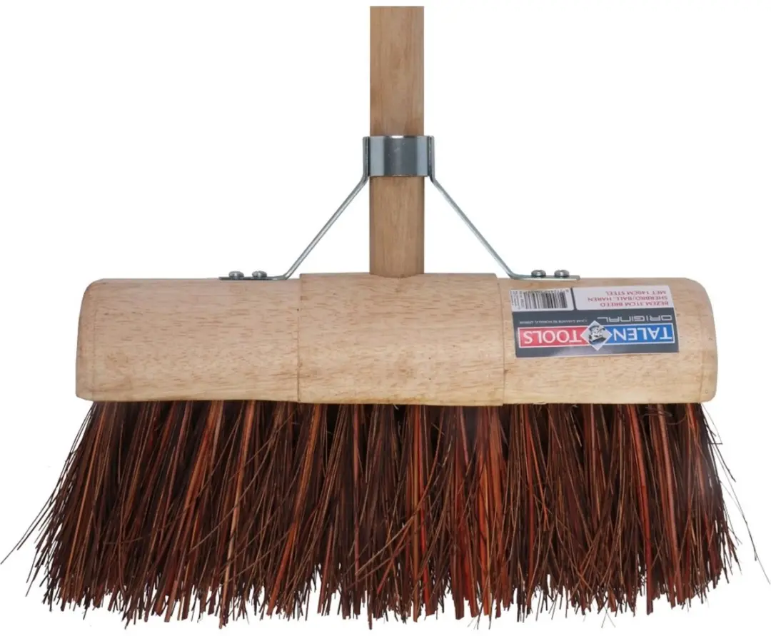 Talen Tools Bezem Halfrond BB25C - 31cm - Meerkleurig
