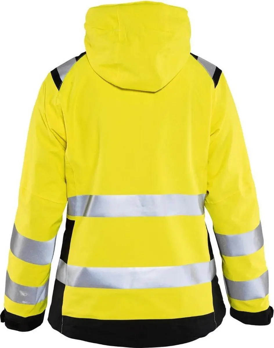 Blåkläder 4904-1987 Dames Shell Jack High Vis - Geel/Zwart L
