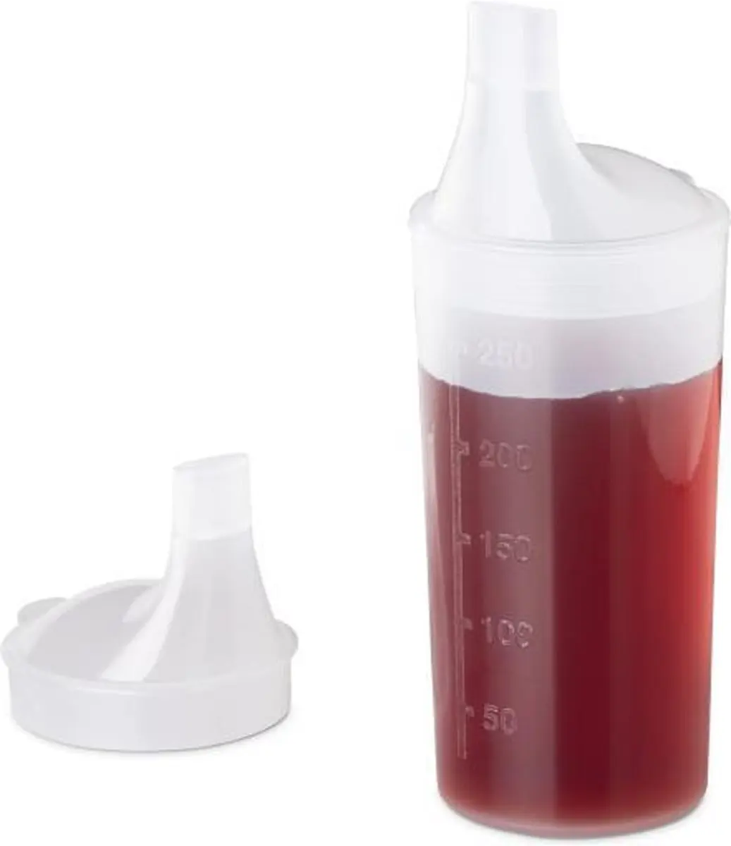 Vitility Beker Tuitdeksel 250ml - Wit