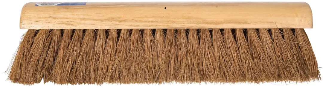 Talen Tools Bezem Binnen 40cm - Kokosvezels - Houten Steel 120cm