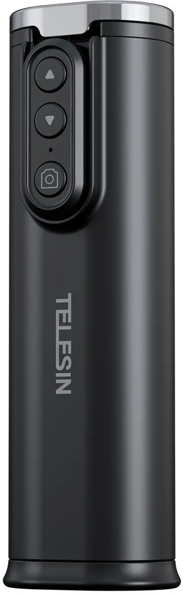 Telesin Telefoonhouder Travel Phone Clip - Aluminium - Zwart