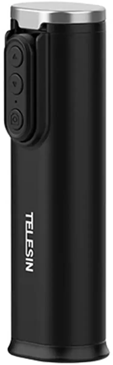 Telesin Telefoonhouder Travel Phone Clip - Aluminium - Zwart
