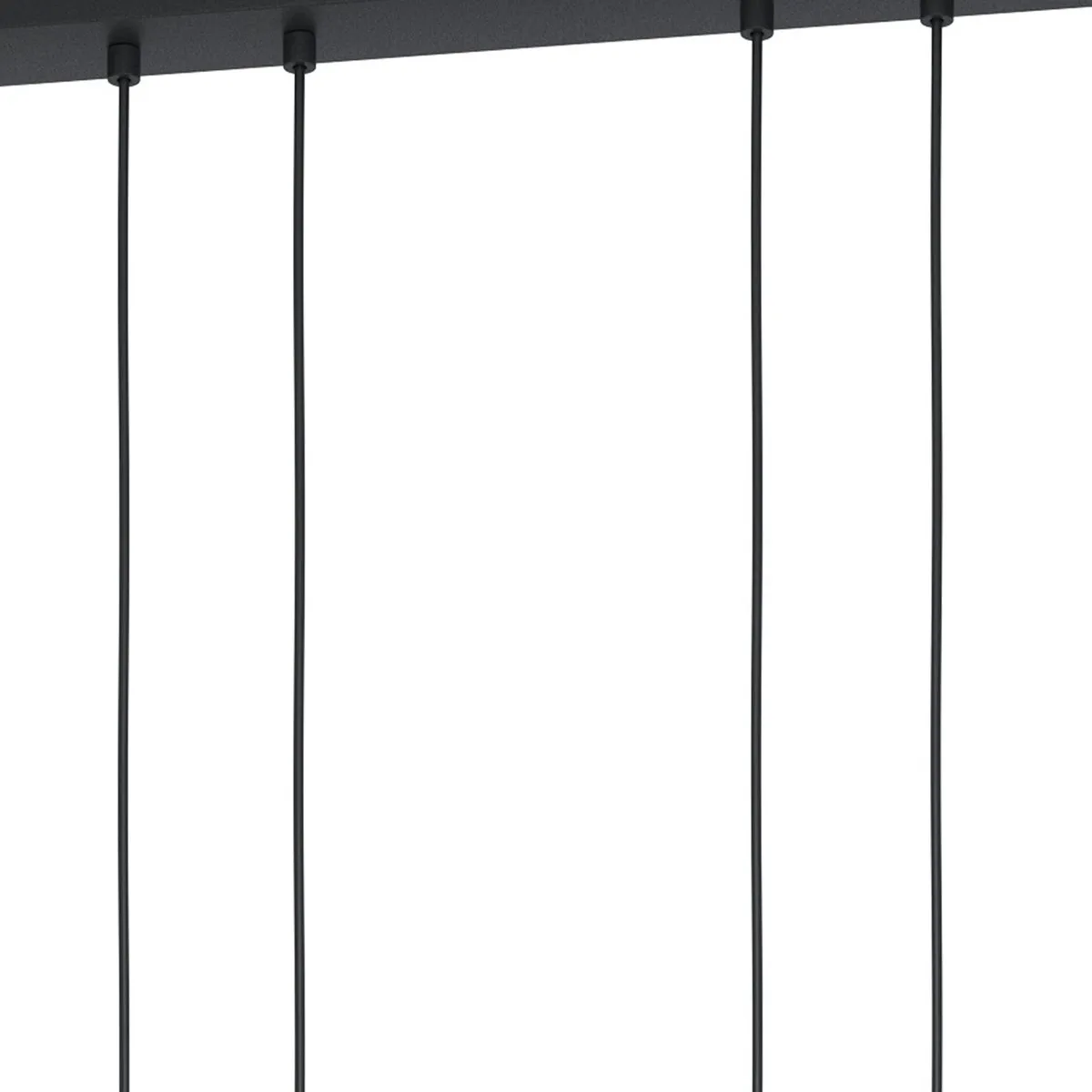 Eglo Bitachito Hanglamp E27 - 4 Lichtpunten - Zwart/Koper