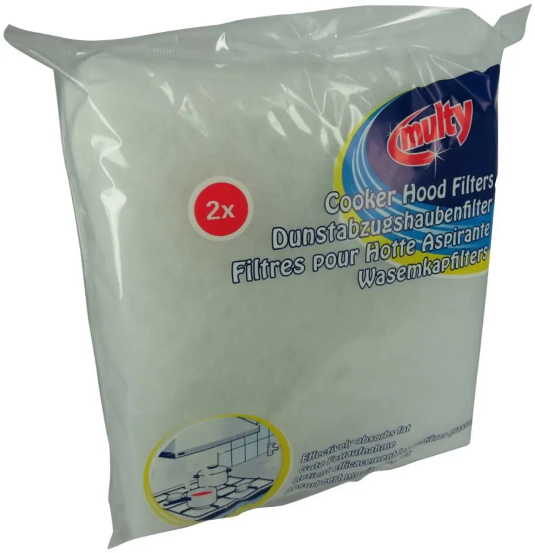 Multy Afzuigkapfilter 2 Stuks - 114x47cm