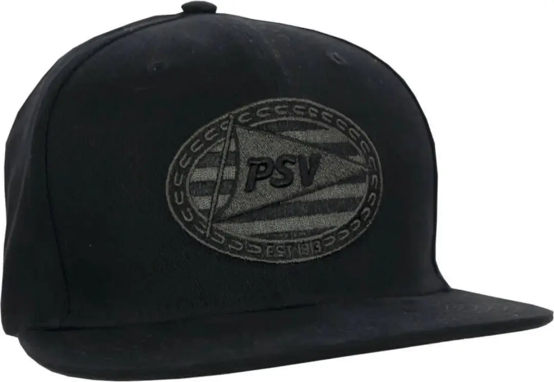 PSV Cap Logo Zwart JR