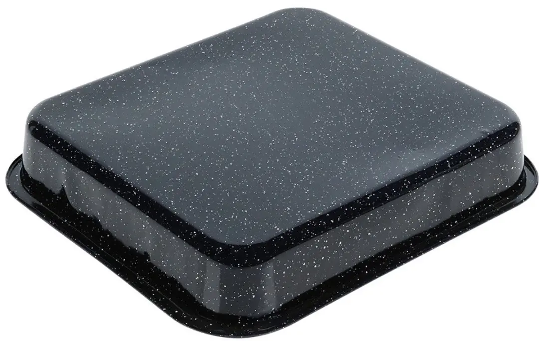 Orion Emaliowana Braadpan 8L - Zwart