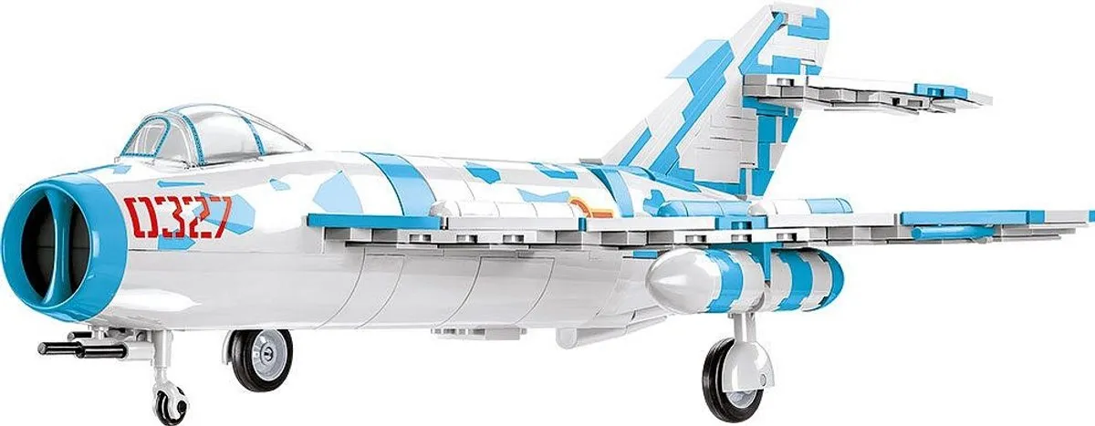Cobi 2424 MiG-17 Bouwdoos - 577 Onderdelen - Blauw