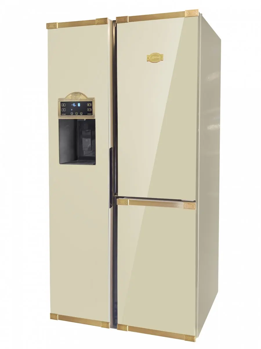 Kaiser KS 90300 ElfAD Side-by-Side Koelkast - 583L - No Frost - Ivoor