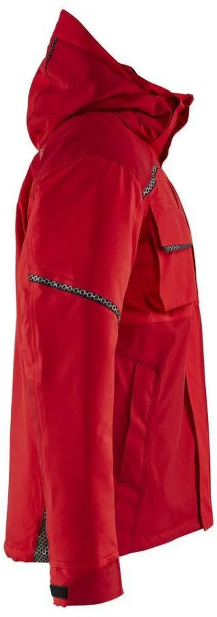 Blåkläder 4881 Winter Werkjas - XXL - Rood/Zwart