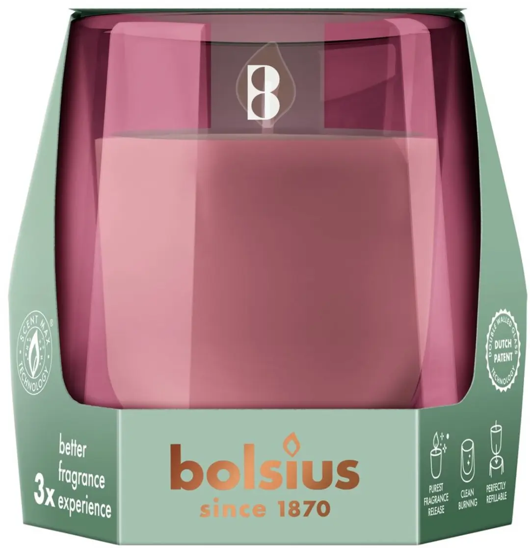Bolsius Clean Light Startkit - Paars/Rozig