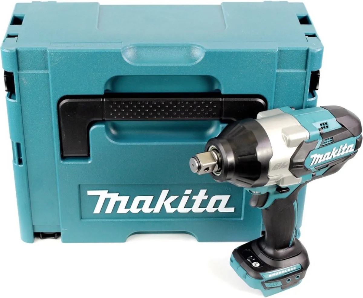 Makita DTW1001ZJ Accu Slagmoersleutel 18V - 1050Nm - 3/4" - Koolborstelloos