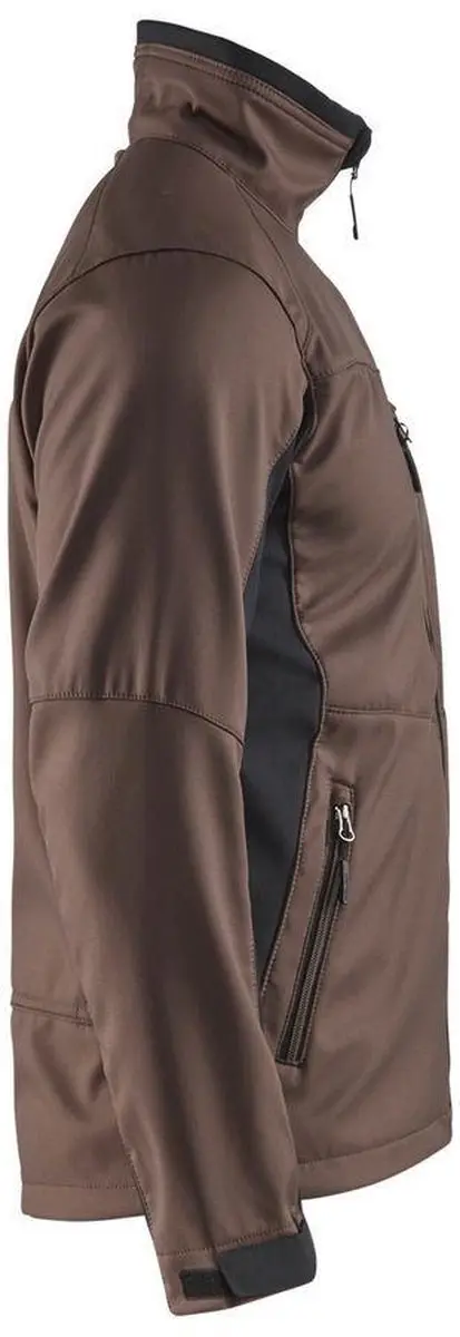 Blåkläder Softshell Jack 4950-2516 - Bruin/Zwart - XL