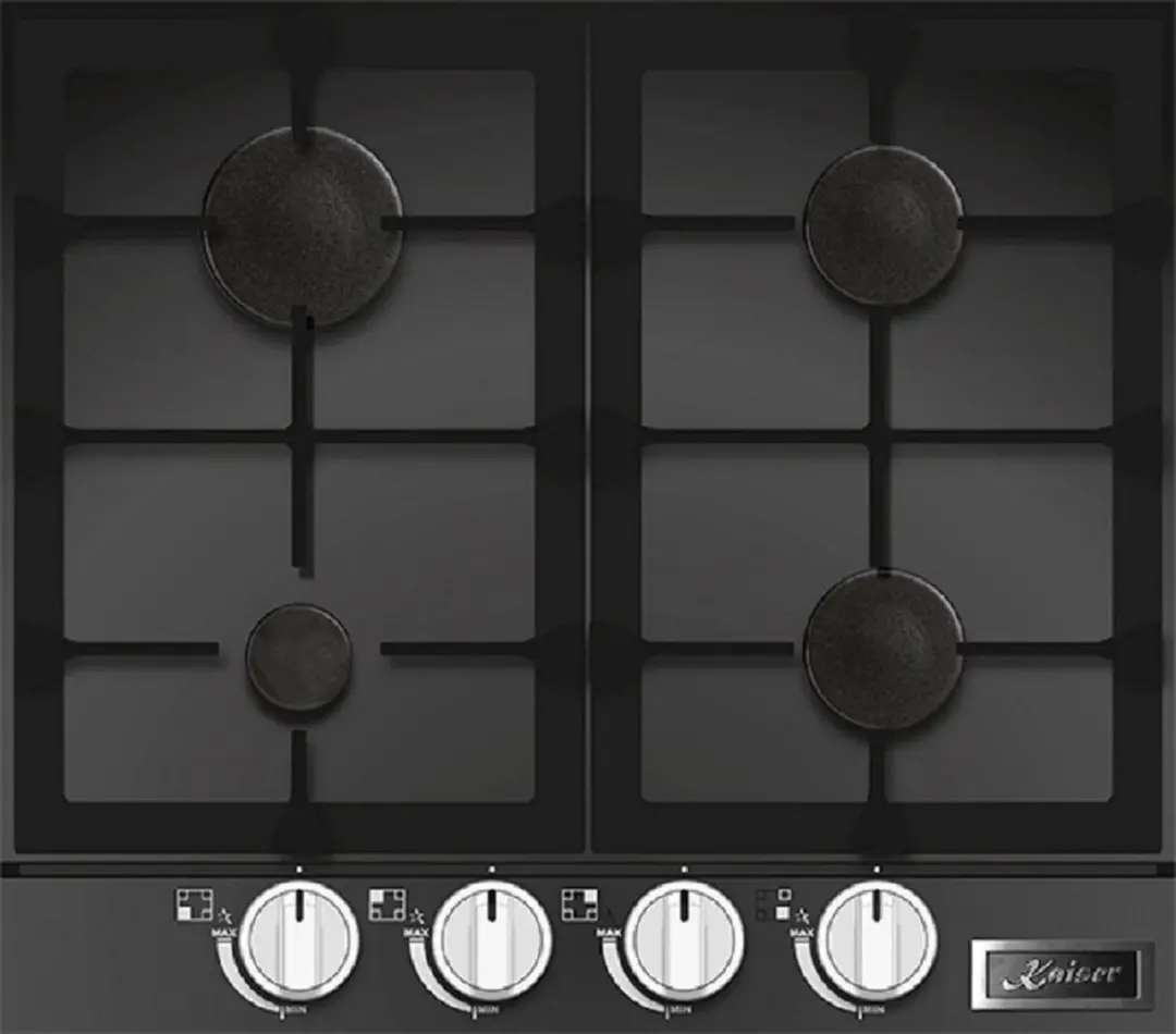 Kaiser Inbouwoven EH 6338s KCG 6387 Turbo - 79L - Zwart