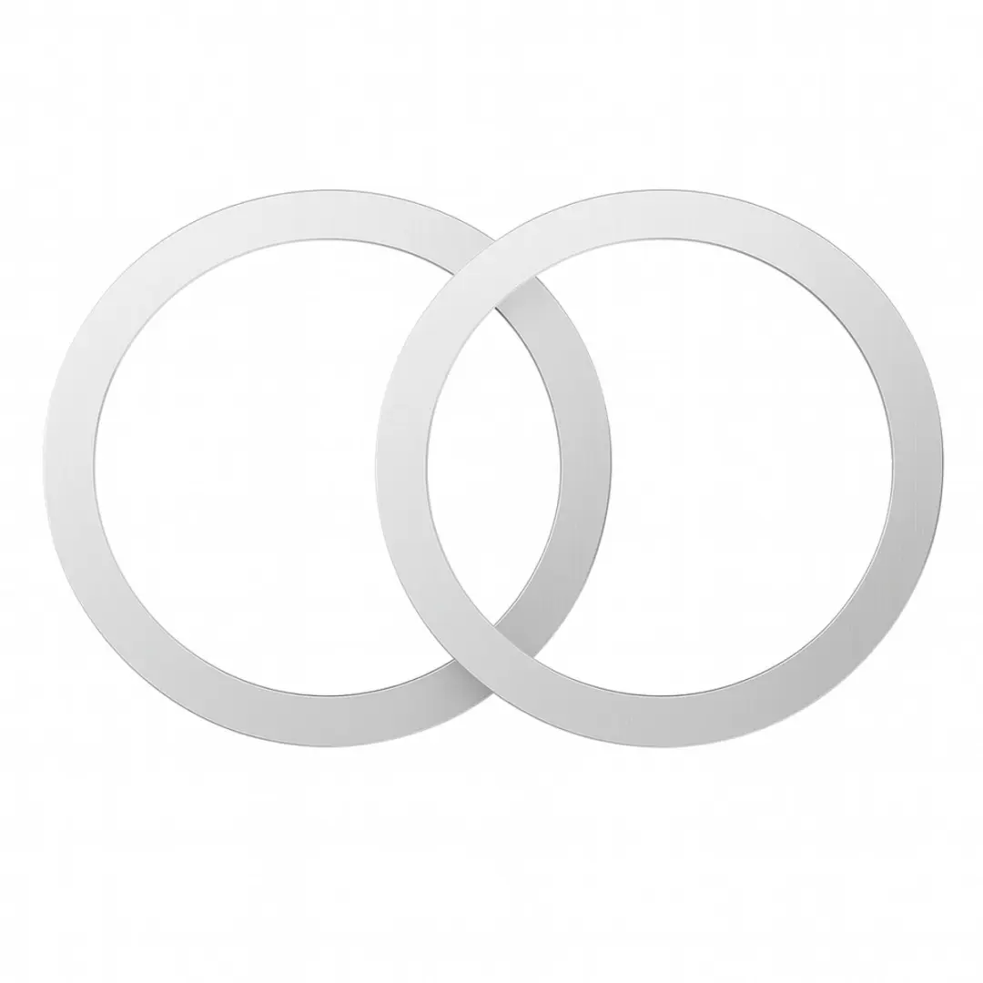 MOJOGEAR MG-P24 MagSafe Ring - 2 Stuks - Zilver - afbeelding 6 van 6
