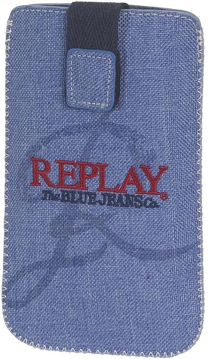 Replay Classic iPhone 4 Hoesje - Lichtblauw