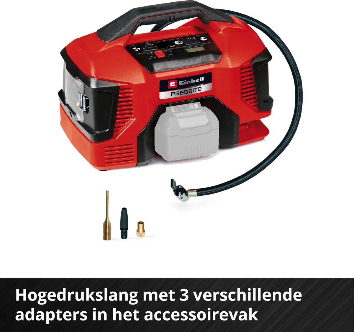 Einhell Accu Compressor PRESSITO 18/21 Li Solo 4020467 - 18V