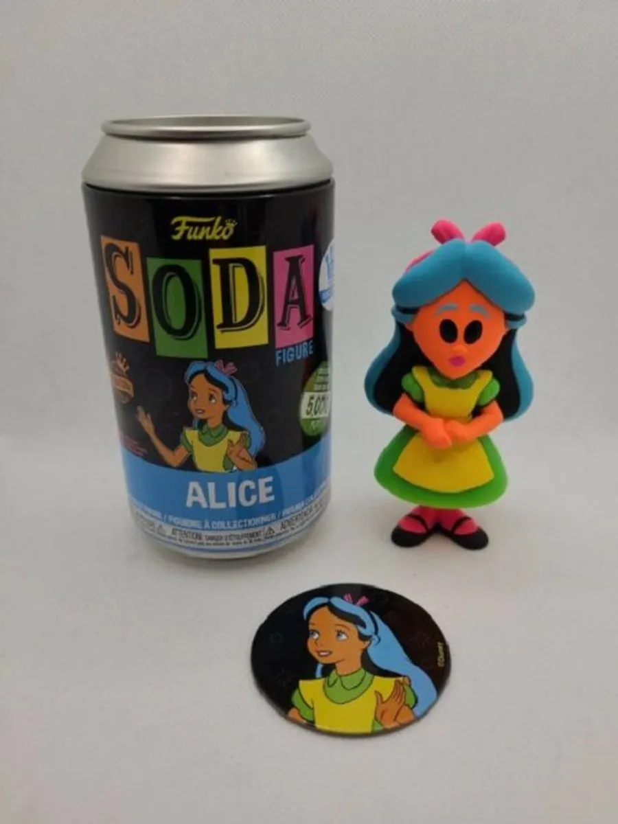 Funko Alice in Wonderland Black Light Vinyl Soda 1/4200