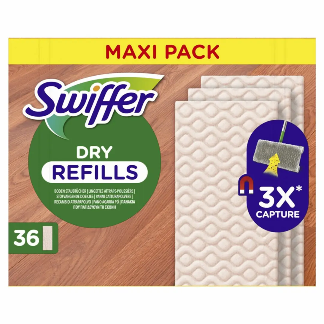 Swiffer PG677264 Navulling Vloerdoeken - 36 Stuks - Multicolor
