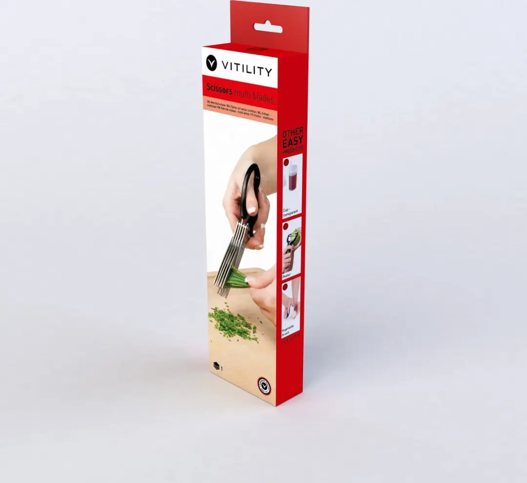 Vitility ADL Multiblad Schaar - Zwart