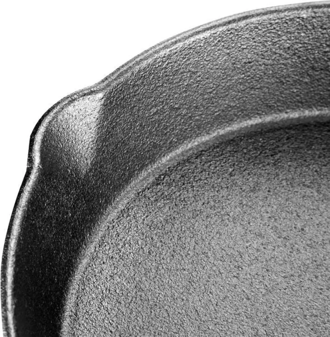 Vogue M654 Ronde Gietijzeren Pan 20,5cm - Zwart