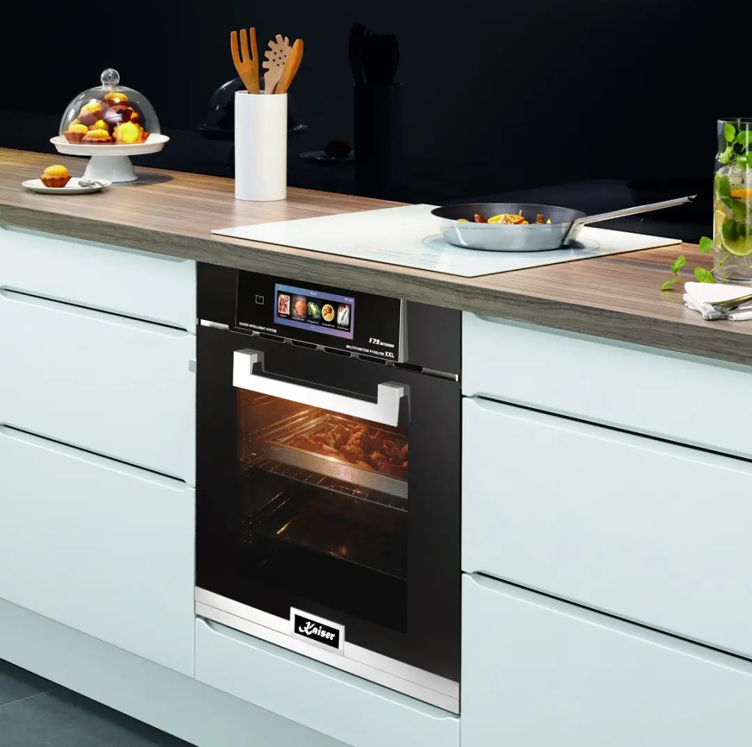 Kaiser EH 6344 Inbouwoven 81L - Zwart - Airfryer + TFT