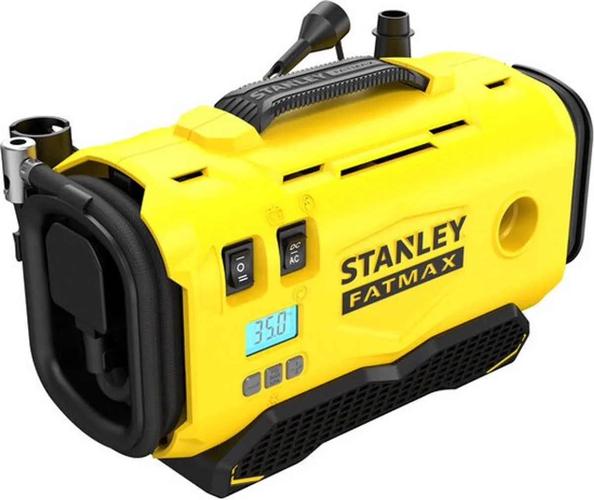 Stanley FatMax SFMCE520B Compressor 18V - Zwart/Geel