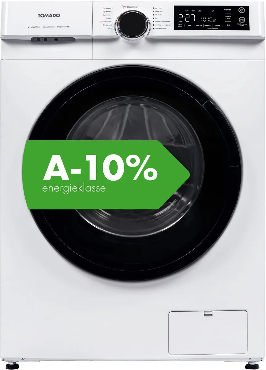 Tomado TWM8002W Wasmachine 8kg
