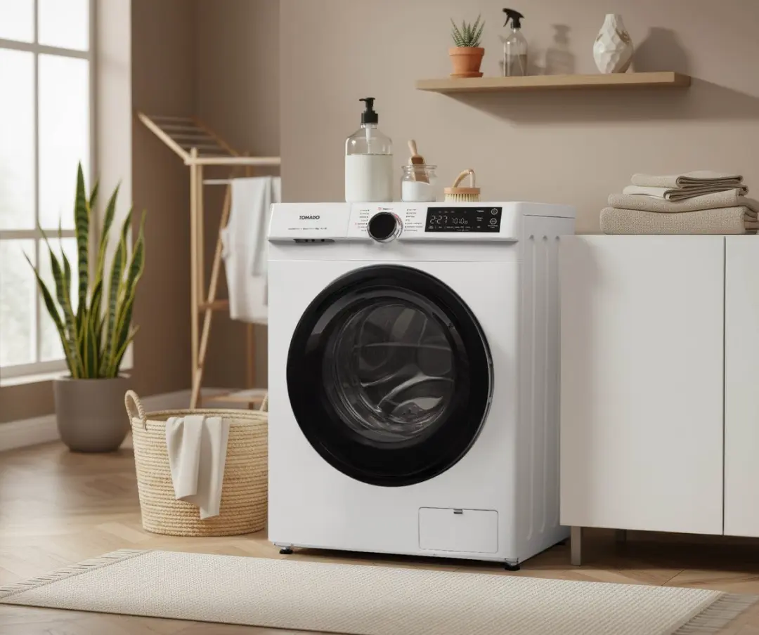 Tomado TWM8002W Wasmachine 8kg - 14 Programma's - Wit