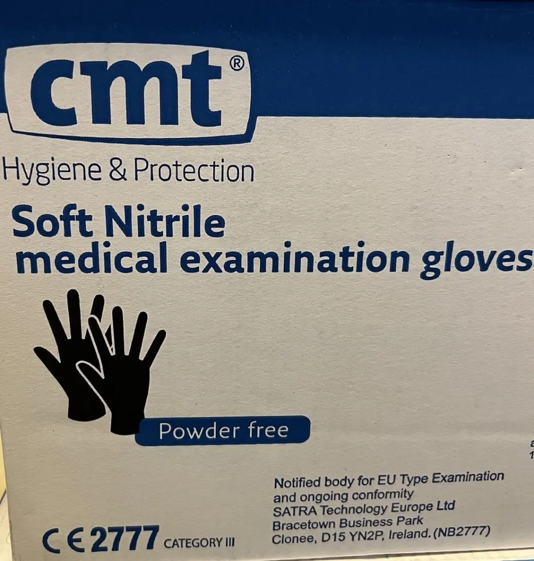 CMT Soft Nitril Handschoenen M - Blauw - 100 Stuks